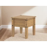 Core Corona Pine Wooden Lamp Table