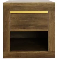 GFW Astley Knotty Oak Lamp Table