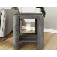 GFW Canyon Charcoal Grey Lamp Table