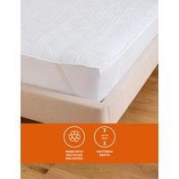 M&S Warm & Toasty Extra Deep Mattress Protector White