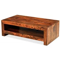 Archers Santa Clara Acacia Wooden Coffee Table Assembled