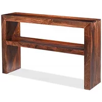 Archers Santa Clara Acacia Wooden Console Table Assembled