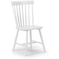 Julian Bowen Torino White Dining Chair