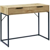 Julian Bowen Bali Oak 2 Drawer Dressing Table